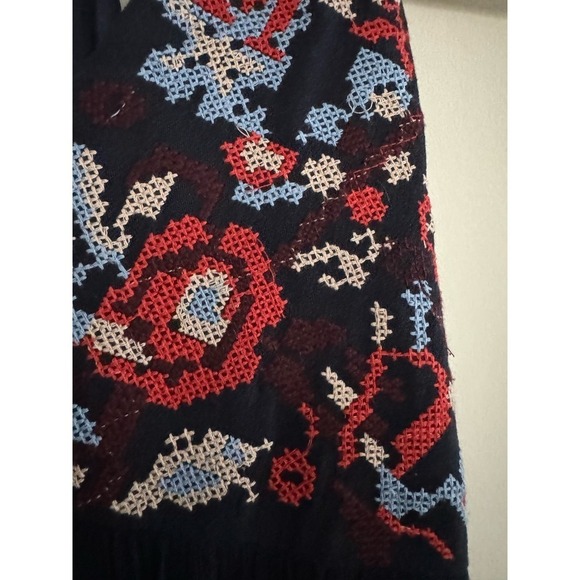 The Impeccable Pig Boho Racerback Embroidered Bodice Dress Size XS Lined - Picture 5 of 6